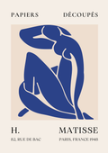 Matisse – Papiers Découpés, Blue Nude, Paris 1948