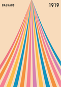 Bauhaus 1919 – Rainbow Lines