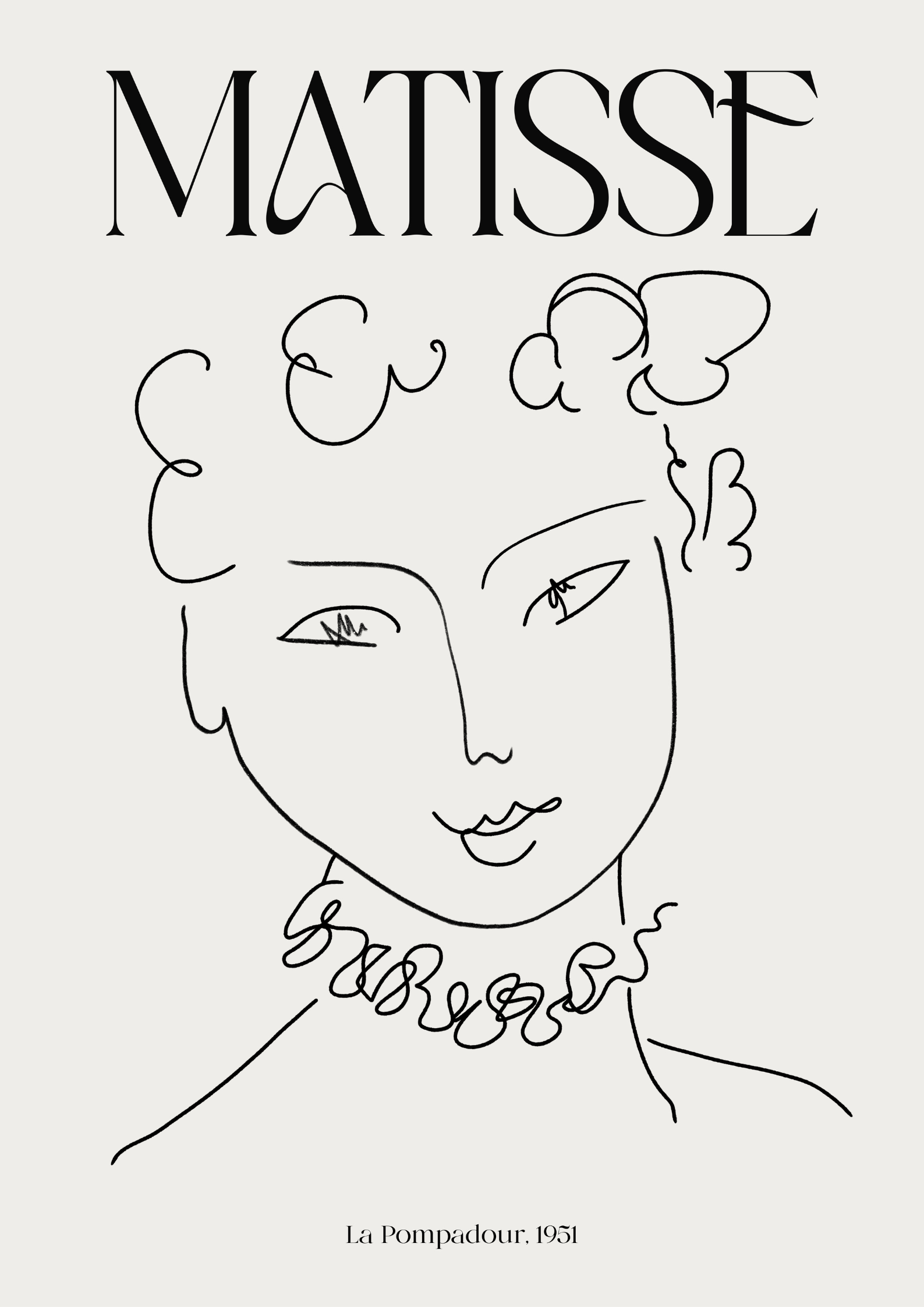 Matisse – La Pompadour, 1951