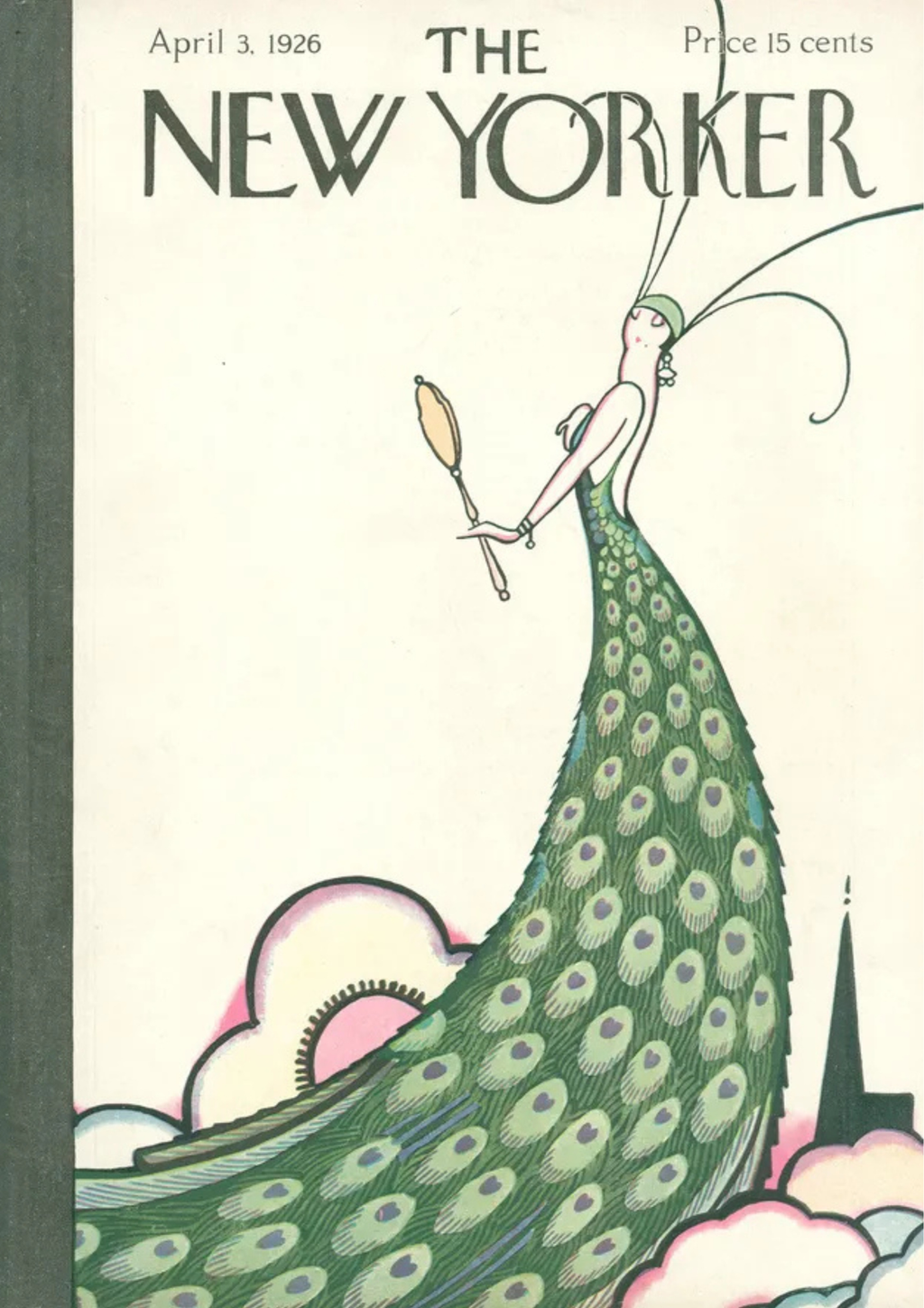 The New Yorker 1926, Peacock Lady