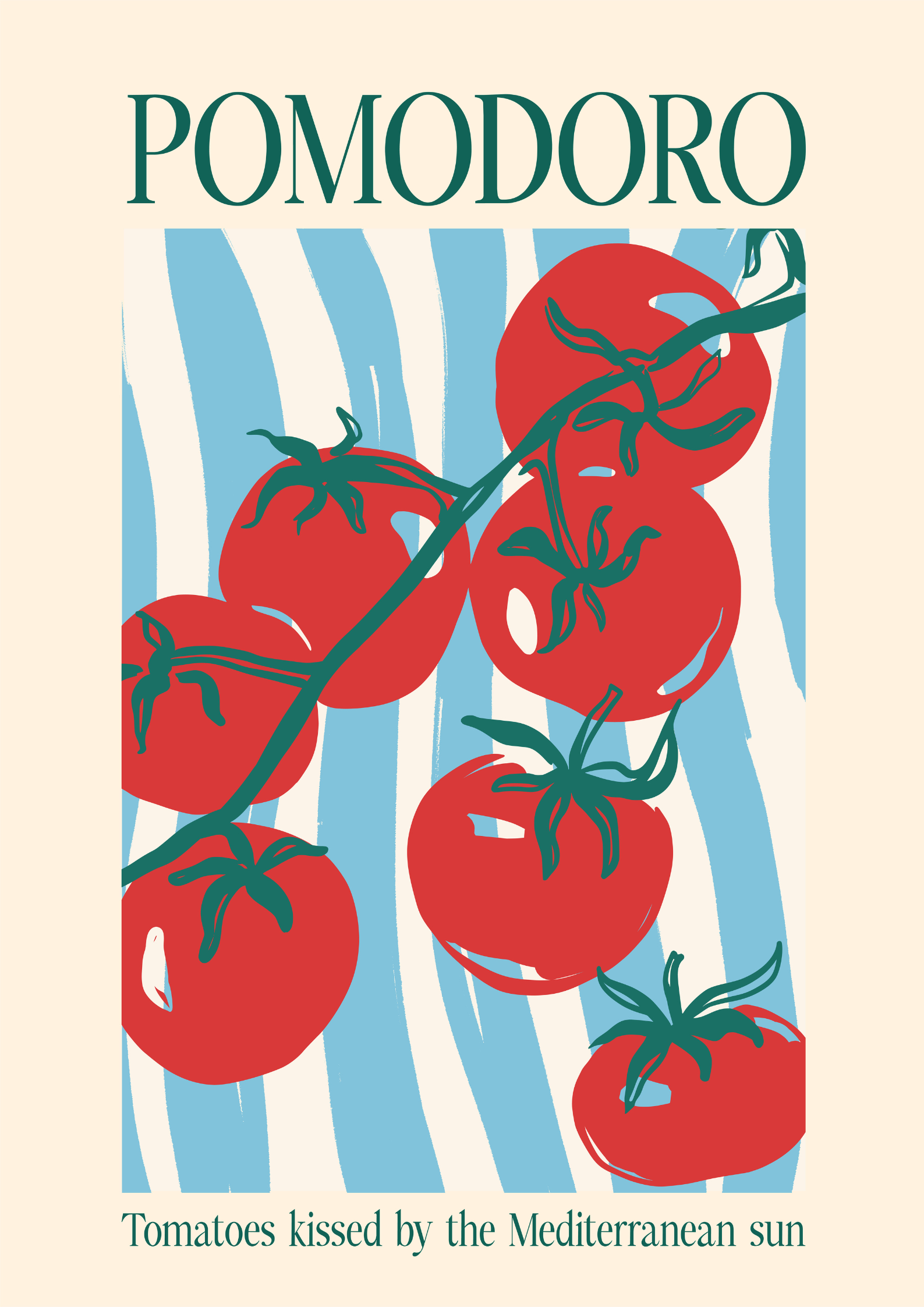 Pomodoro – Mediterranean Poster