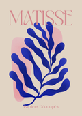 Matisse – Papiers Découpés, Blaue Pflanze