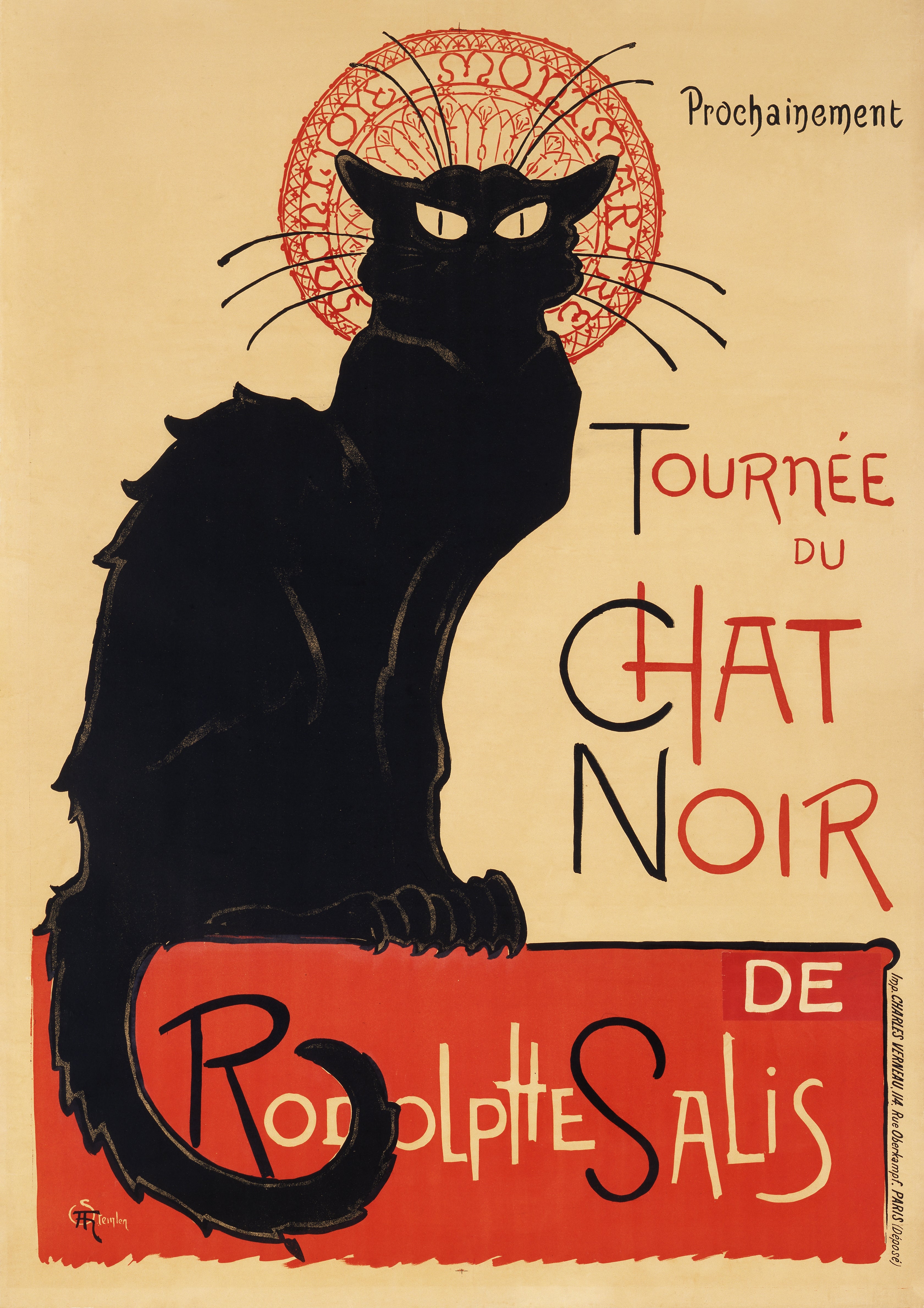 Tournée du Chat Noir – Théophile Steinlen