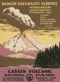 Lassen Volcanic National Park – WBA Vintage Poster
